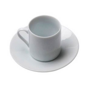 White Demitasse Cup